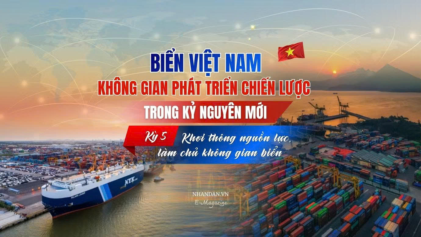 Khơi thông nguồn lực, làm chủ không gian biển