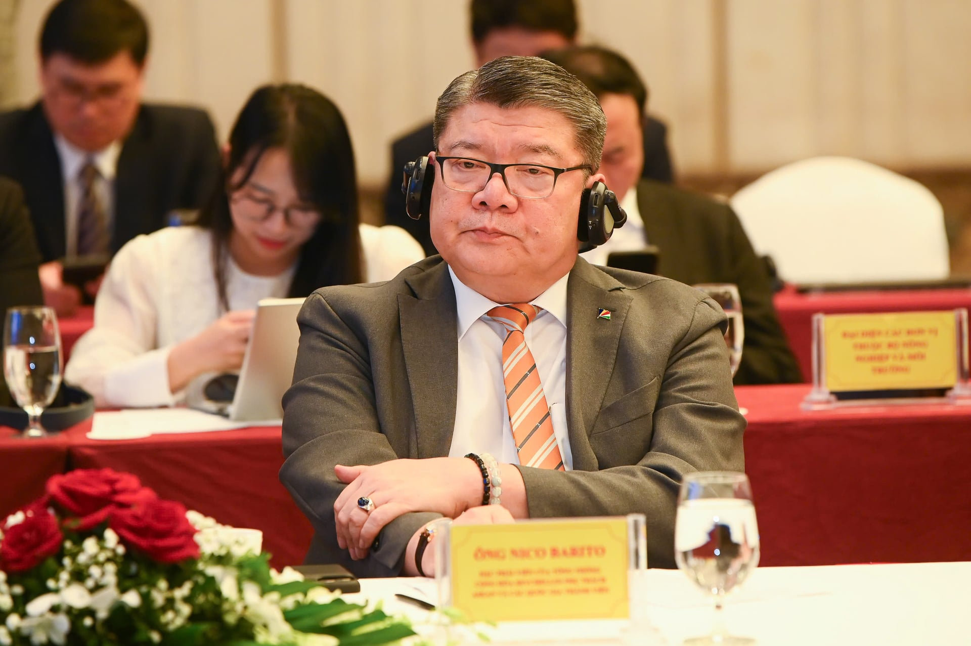 Ông Nico Barito, Đặc phái viên của Tổng thống nước Cộng hòa Seychelles tại ASEAN.
