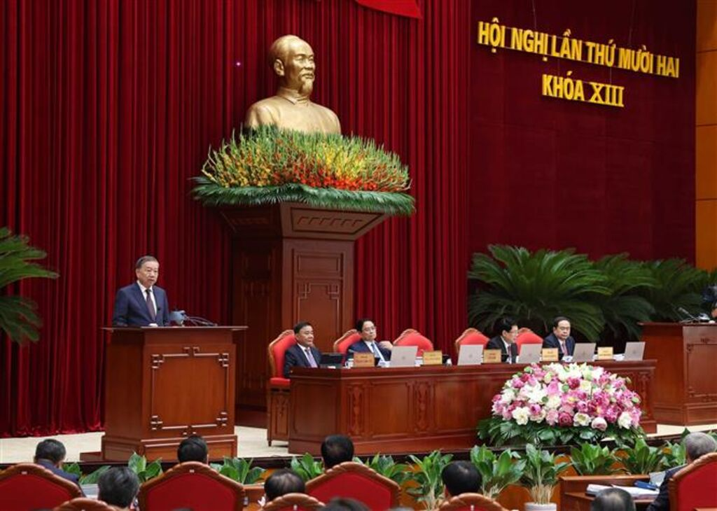 Phát biểu của Tổng Bí thư Tô Lâm tại Phiên khai mạc Hội nghị Trung ương lần thứ mười hai Ban Chấp hành Trung ương Đảng khóa XIII