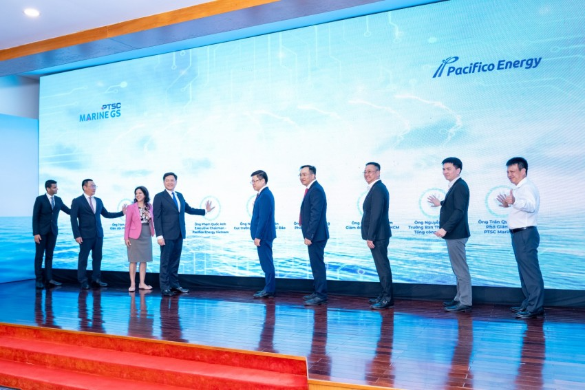 PTSC Marine G&S phối hợp cùng Pacifico Energy khởi động khảo sát hai dự án điện gió ngoài khơi tổng công suất 1,8 GW