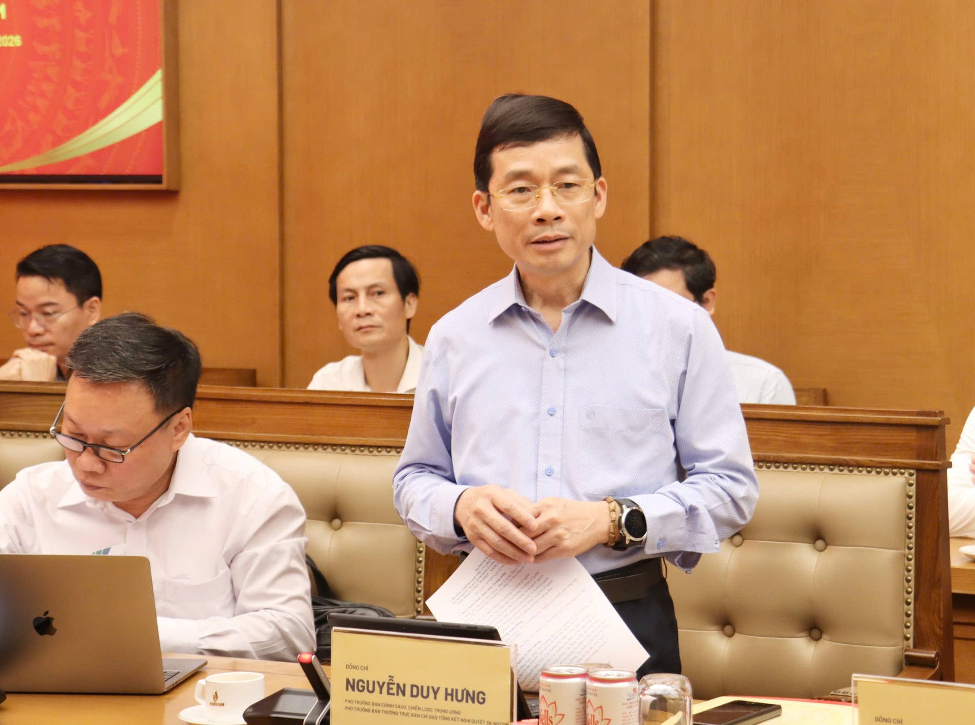 Ông Nguyễn Duy Hưng cho rằng, Petrovietnam hiện diện ở cả 6 lĩnh vực kinh tế biển trọng tâm. Ảnh: Nguyễn Thủy.