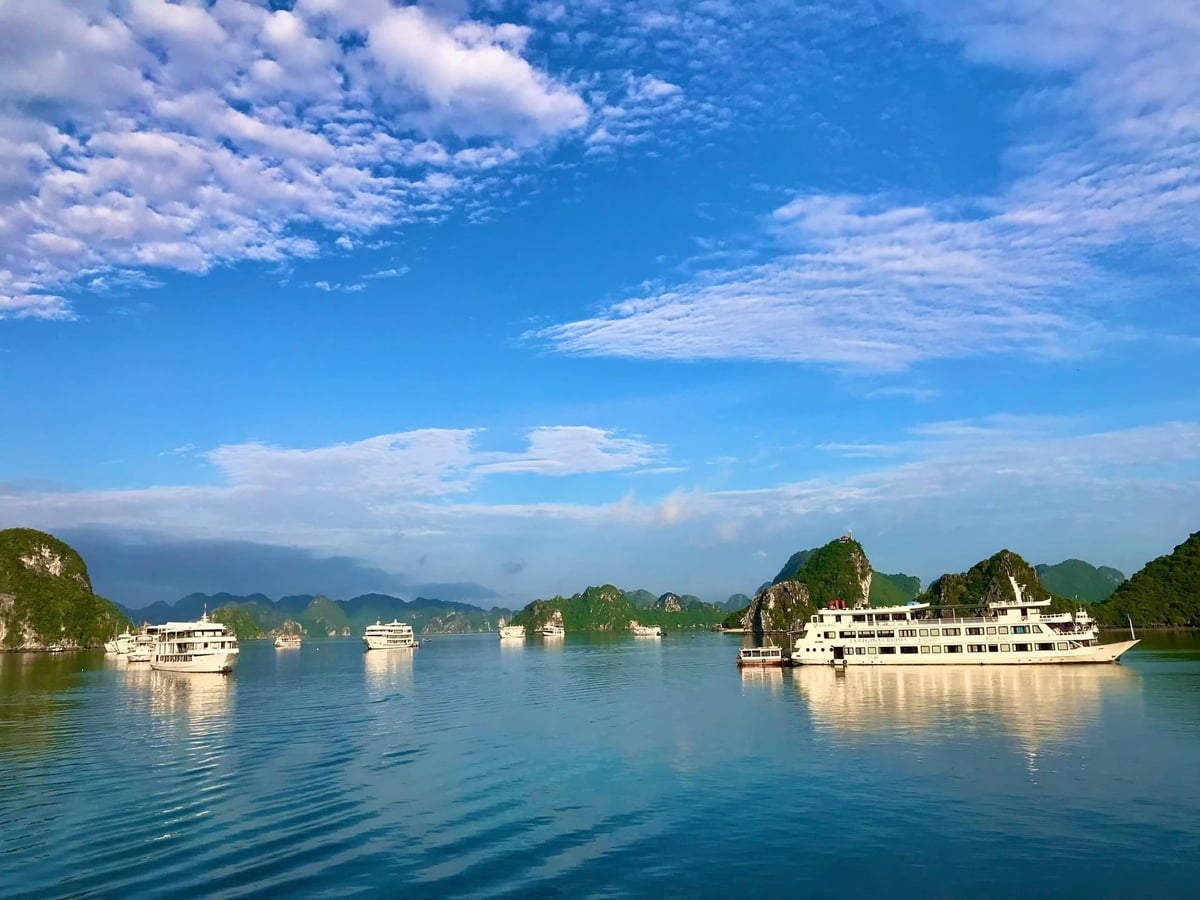 Chính sách mới hướng tới&nbsp; hình thành các tập đoàn, doanh nghiệp lớn vươn ra biển, phát triển kinh tế biển đa tầng gắn với bảo vệ mội trường, phát triển sinh kế và bảo tồn. Ảnh: Hồng Thắm.