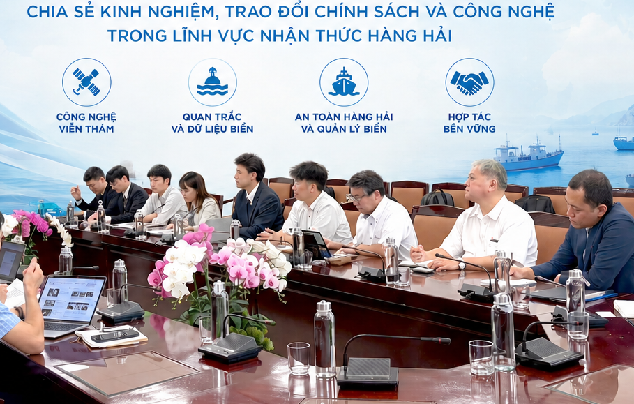 Cục Biển và Hải đảo Việt Nam trao đổi, chia sẻ kinh nghiệm với chuyên gia Nhật Bản về nâng cao nhận thức lĩnh vực hàng hải